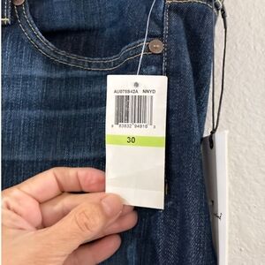 7 For All Mankind Dark Blue Boot Cut Jeans